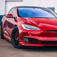 We Love Our Clients Cars Tudor S 2nd Gen Model S P100d Looks Absolutely Perfect With Our Front Spoiler Side Skirts S Tesla Car Models Tesla Car Tesla Motors