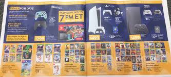 Walmart Black Friday Ad For Video Games Ps5 Xbox Series X Available Online Only On 11 25 Nintendo Switch 1st Party Select Games For 30 Each And More Consoledeals