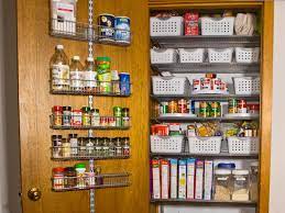 Its versatile size can help store and organize any number of items, including snack bags, large sauce jars, mixes, paper supplies and cooking staples. Pantry Door Rack Organizer Pictures Options Tips Ideas Hgtv