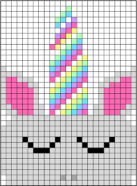 Free Unicorn C2c Graph Crochet Pattern Graph Crochet