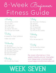beginner fitness jumpstart week 7