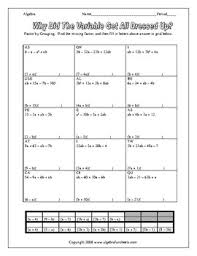 If ever you require help on adding or perhaps mathematics content, mathsite.org is undoubtedly the right place to stop by! Factoring Trinomials By Grouping Worksheet By Algebra Funsheets Tpt