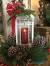 White Christmas Lantern Centerpieces