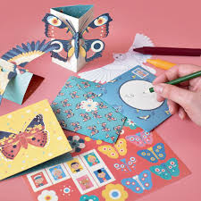 In ten minutes, you'll have a card that's sure to impress. Make Your Own Bird Butterfly Pop Up Cards British Library Online Shop