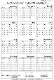 Australia School Holidays 2019 Kids Calendar Holiday Calendar School Holidays