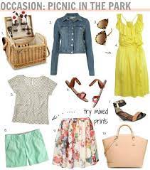 Occasion Picnic In The Park Picnic Outfits Picnic Attire Fashion
