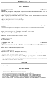 sap sd consultant resume sample