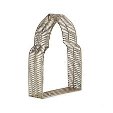 Etagere Murale Grise Argentee En Fer L25 5xp9xh34cm Fez Pratique Decoration Interieur Alinea Alinea Decor Oriental