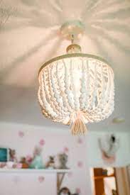 Layla S Boho Vintage Nursery Project Nursery Baby Room Lighting Girls Bedroom Lighting Nursery Light Fixture