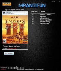 Download Age Of Empires 3 V1 06 16 Trainer For The Game Age Of Empires Iii You Can Get It From Lonebullet Http W Age Of Empires Age Of Empires Iii Empire