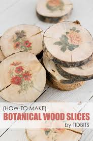 Check out our picture on wood slice selection for the very best in unique or custom, handmade pieces from our wall hangings shops. How To Make Botanical Wood Slices Tidbits By Cami