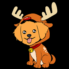 Dog bulldog tangled christmas lights greeting card vector. Golden Retriever Christmas Dog Tshirt Design On Xmas Eve Or Day Paw Paws Pet Breed Dogs Christmas Tree Mixed Media By Roland Andres