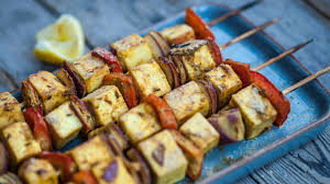 Preheat a grill to medium high and brush the grates with vegetable oil. Easy Bbq Recipes Jerk Turkey Steaks Sticky Ribs Paneer Skewers And Barbecued Vegetable Pizza Huffpost Uk Life