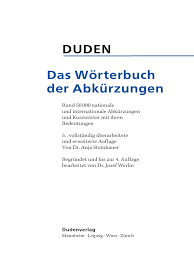 Finden sie das passende finanzprodukt oder lassen sie sich beraten. Duden Das Worterbuch Der Abkurzungen Pdf
