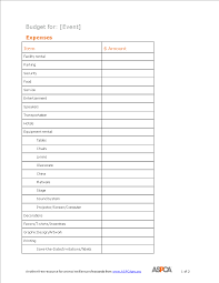 Configure budget planning and set up budget planning processes. Event Budget Word Templates At Allbusinesstemplates Com