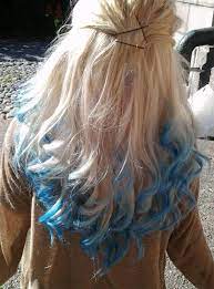 The short hair, makes this look edgier! Quotes About Blue Hair Color Quotesgram