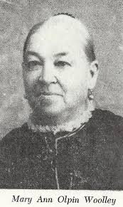 Mary Ann Olpin Woolley (1824-1894)