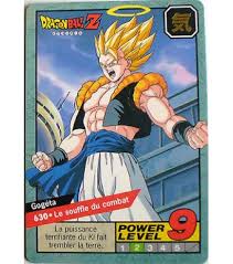 During the saiyan saga in dragon ball z, raditz used to wear a device that told him about the different power levels but since then, there hasn't been such a thing in the anime. Carte Dragon Ball Le Grand Combat N 655 Songoku Power Level 6 Collectible Card Games Toys Hobbies