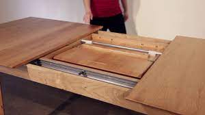 Drop leaf dining tables are fantastic for a kitchen nook, a small dining room, and especially useful if you live in an apartment or small condo. 5 Extension Tables With Self Storing Leaves Vermont Woods Studios