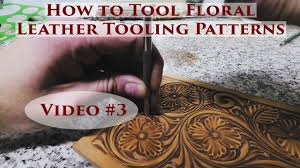 Besides good quality brands, you'll also find plenty of discounts when you shop for embroidery floral leather during big sales. How To Tool Floral Leather Tooling Patterns Video 3 Youtube
