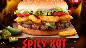 Burger king menu and prices for whoppers, cheeseburgers, fries, sides, drinks, and more. Burger King Now Has A Spicy Angry Whopper