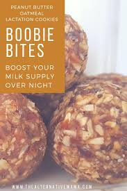 Healthy And Delicious No Bake Peanut Butter Oatmeal Lactation Boobie Bites Peanut Butter Oatmeal Lactation Cookies Recipe Lactation Cookies