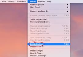 Search your web browsing history in safari on mac in the safari app on your mac, choose history > show all history. How To Clear Cache On Macbook Imac Or Mac Mini