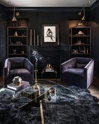 Calming cool colors evoke serenity in this kitchen by australian design firm brett mickan interior design. 620 Black Rooms Ideas Interior Design House Interior Black Rooms