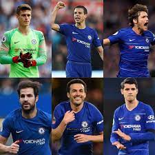 El centrocampista alemán del chelsea, kai havertz es felicitado por sus compañeros de equipo después de marcar un gol durante la final de la uefa champions league entre el manchester city y el. Futbol Ingles On Twitter De Los 11 Jugadores Del Chelsea En La Cancha 6 Son Espanoles Kepa Azpilicueta Alonso Fabregas Pedro Y Morata Spanish Chelsea Fc Https T Co Gew7ohd6jo
