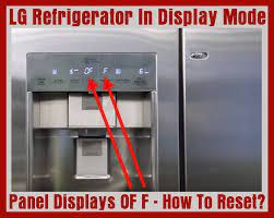 To unlock your ice/water dispenser, press the lock pad three times in 10 seconds. Lg Refrigerator In Demo Display Mode Panel Displays Off How To Reset