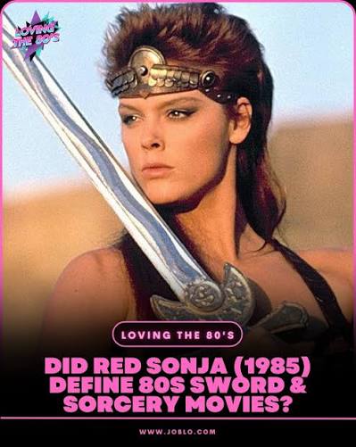 Was Red Sonja the peak of 80s fantasy… or the beginning of the end? ⚔️ Drop  your take in the comments. Details in the comments 👇