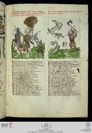 Descarcati in format pdf plansa de colorat pentru prescolari si scolari cu litera w de mână. Vatikan Biblioteca Apostolica Vaticana Pal Lat 1806 Speculum Humanae Salvationis Augsburg 1 Drittel 15 Jh