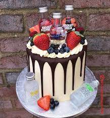 From chocolate or white cake to lemon and carrot cake, you'll find dozens of the best birthday cake recipes, just waiting to be decorated. 50 Vodka Cake Design Cake Idea October 2019 21st Birthday Cakes 19th Birthday Cakes 25th Birthday Cakes