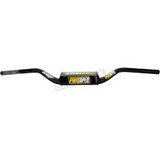 Pro Taper Black Woods High 1 1 8 Contour Handlebar 027957 Dirt Bike Motocross Dennis Kirk Côté embrayage modelé offrant une meilleure adhérence de la main. black woods high 1 1 8 contour handlebar 027957