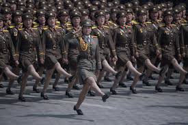 North korean leader kim jong un has reportedly asked his defense officials to augment the country's military might and address structural issues associated with the army, in reacting to political. Kim Jong Un Ready To Send Army Of Up To 500 000 Women Soldiers To The Frontline If War With The Us Erupts