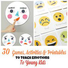 This collection of activities for infants and toddlers is perfect for children as young as six months and can be implemented for children up to ages two or see how long it takes your child to figure out how to get to the object. 30 Activities And Printables That Teach Emotions For Kids