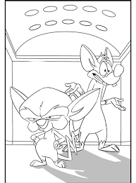 Here you can find many characters' coloring pages from anime and manga to download, print and color them online or offline with your family and. Animaniacs Pinky And Brain Coloring Page Template By Jrechani18 On Deviantart