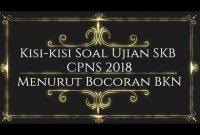 Kisi kisi skd cpns 2019 2020. Kisi Kisi Ujian Skb Cpns Bidan Qwerty