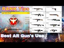 Be wary of using it continuously as it can overheat. How To Push Your Rank Tips Best Ar Gun S How To Use In Free Fire By Gsk Hindi Youtube