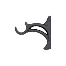 This means the poles are a lot lighter than traditional wrought iron and can easily be cut to size on site using a hacksaw or miter saw with a metal cutting blade. Kirsch Wrought Iron 3 1 2 Inch Return Bracket