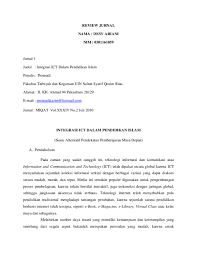 Al imam zainuddin ahmad bin abdul latif az zabidi terjemah cecep samsul hari, ringkasan shahih al bukhori, bandung: Jurnal Pendidikan Agama Contoh Review Jurnal Pendidikan