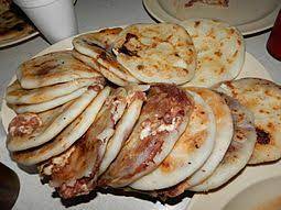 28% fat, 50% carbs, 22% protein. Pupusa Wikipedia