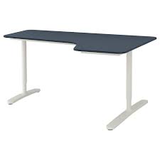 Bekant Corner Desk Right Linoleum Blue White 63x43 1 4 Ikea Ikea Bekant White Corner Desk Ikea