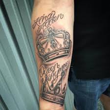 The crown tattoo for men is meant to signify that you are a king. Crown Tattoo For Kings And Queens Crown Meaning And Designs