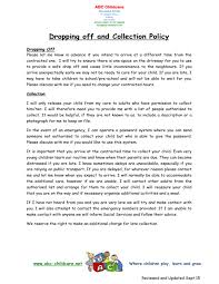 We did not find results for: Dropping Off And Collection Policy