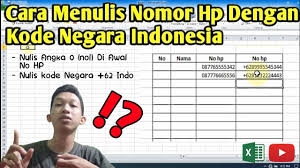 Jan 29, 2010 · format isian no. Format Nomor Hp Internasional Masnurul