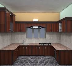 3d model modular kitchen with