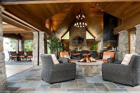 Ultimate outdoor room pool house. 80 Home Design Ideas And Photos Home Bunch An Interior Design Luxury Homes Blog Pool House House Design Rustic Patio