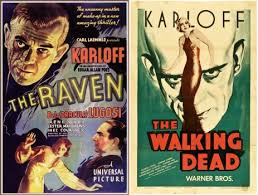 1 march 1936 (new york city, new york) usa 14 march 1936: Solve Boris Karloff The Raven 1935 And The Walking Dead 1936 Jigsaw Puzzle Online With 540 Pieces