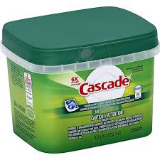 Second, pour in a cup of vegetable oil or olive oil into the bottom of the dishwasher and run a normal cycle with air dry (without dishes and detergent). Cascade Dishwasher Detergent Fresh Scent Action Pacs Shop Super Food Plaza